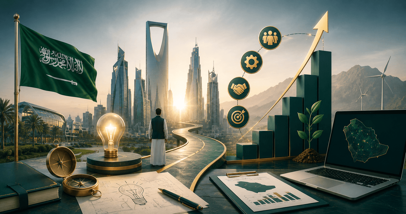 مقالات عبق الحياة 7 ريادة الأعمال في السعودية والطريق نحو رؤية 2030